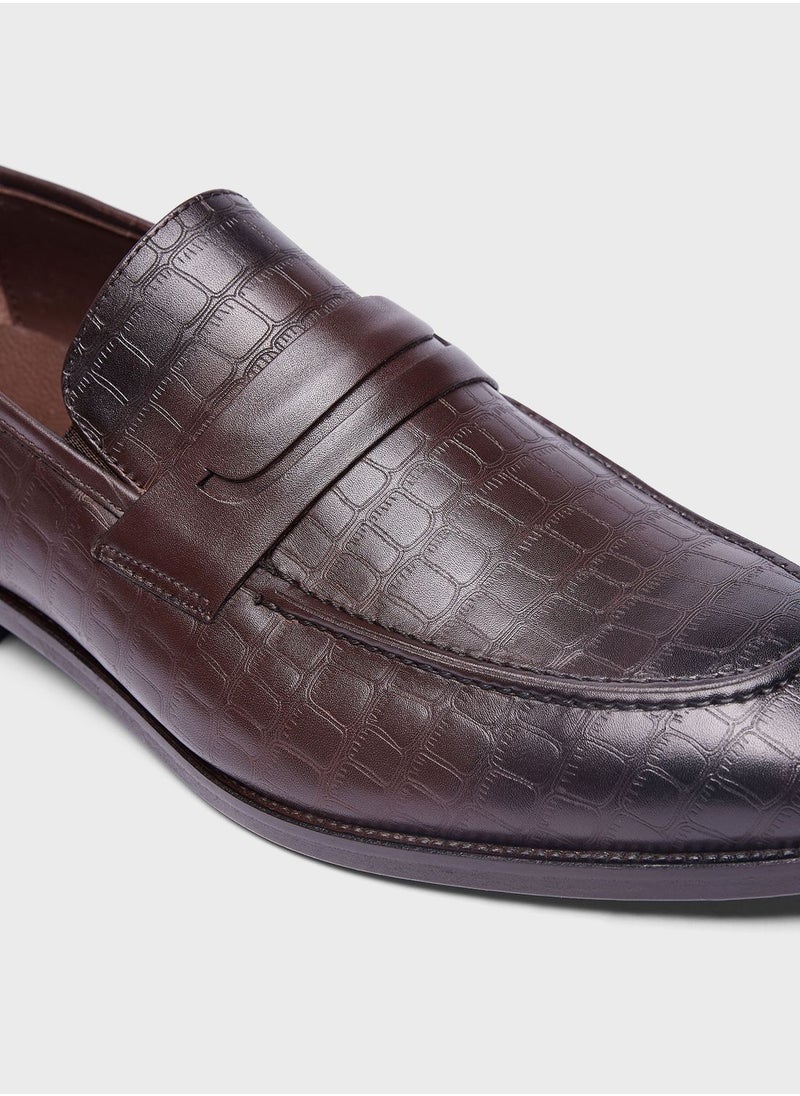 DUCHINI - Casual Slip On Loafers - Image 1