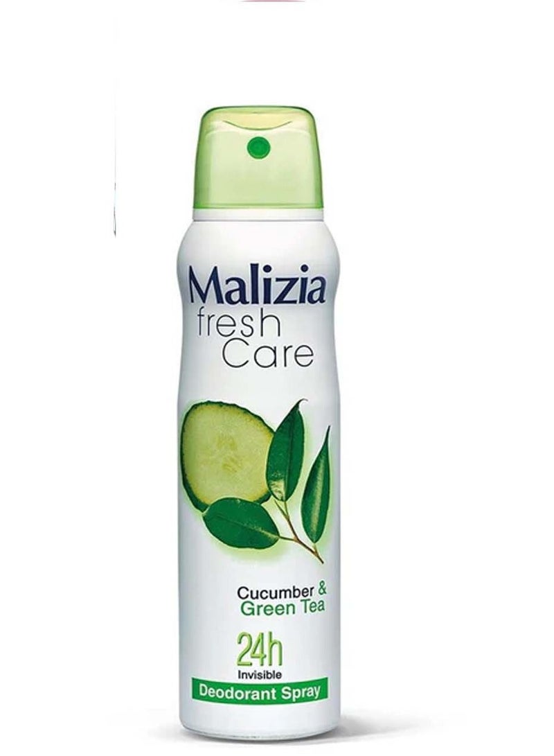 Malizia FRESH CARE DEODORANT CUCUMBER AND GREEN TEA DEODORANT 150ML