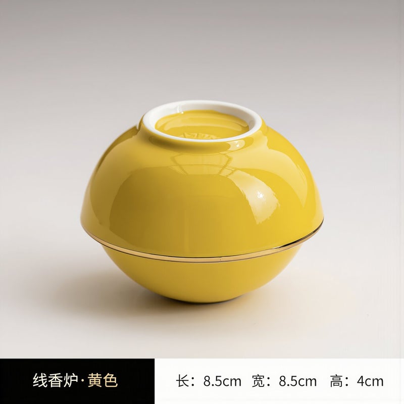 Multi Functional Incense Holder Ash Spill Proof Stable Non Tip Over Design 8.5cm - Image 5