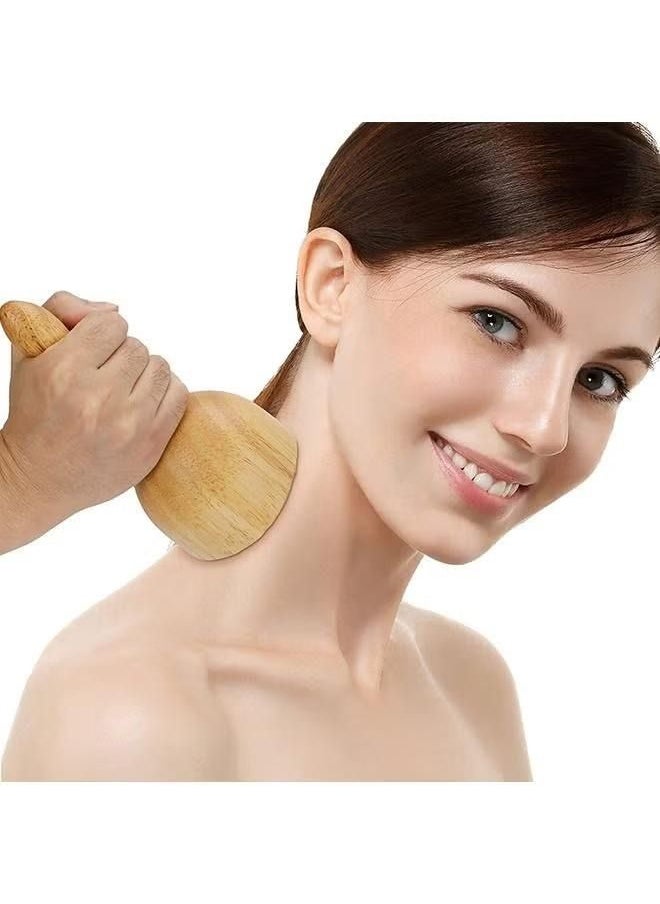 XiuWoo 3 Pieces Wood body Massage Tools, Wood Therapy Massage Tools, Wood Massager Roller Tool for Soft Tissue Therapy/Lymphatic Drainage/Muscle Pain Relief  - Image 5