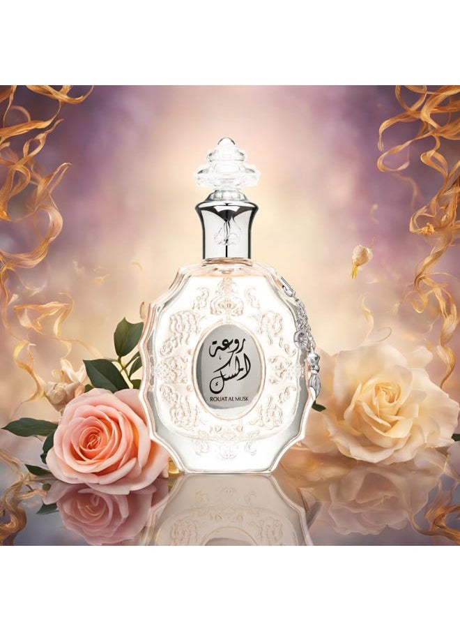 Lattafa Perfumes Perfumes Rouat Al Musk for Unisex Eau de Parfum Spray, 3.40 Ounces / 100 ml  - Image 2