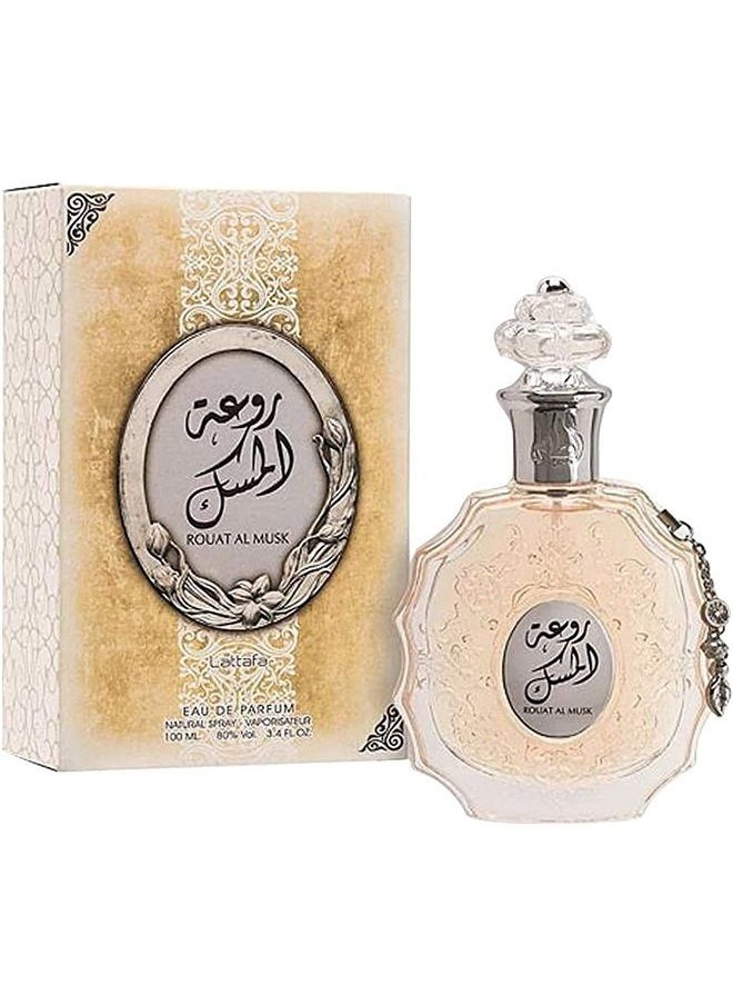 Lattafa Perfumes Perfumes Rouat Al Musk for Unisex Eau de Parfum Spray, 3.40 Ounces / 100 ml  - Image 4