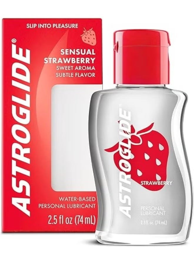 Astroglide Strawberry Water-Based Personal Lubricant – A soft, smooth feel and perfect