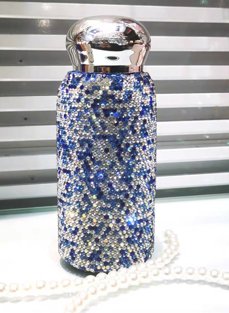 general 260ML Stainless Steel Blue Rhinestone Insulated Cup - Image 1