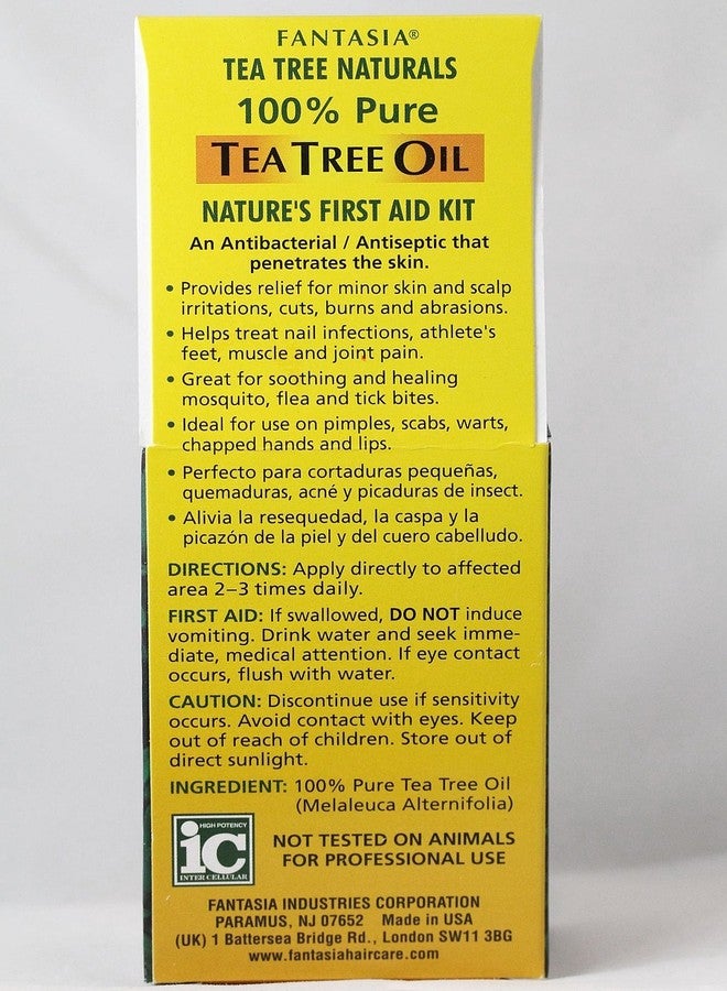 Fantasia Tea Tree 100% Pure Oil, 1 Ounce - Image 3