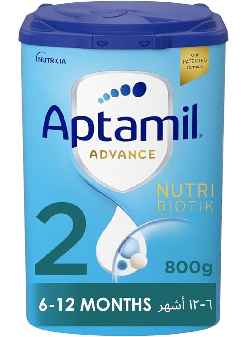 Aptamil Advance 2 Follow On Formula from 6-12 months, 800g (6 PACK) - Image 3