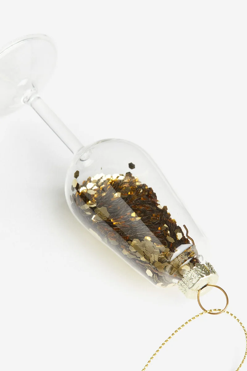 H&M Glass Christmas tree decoration