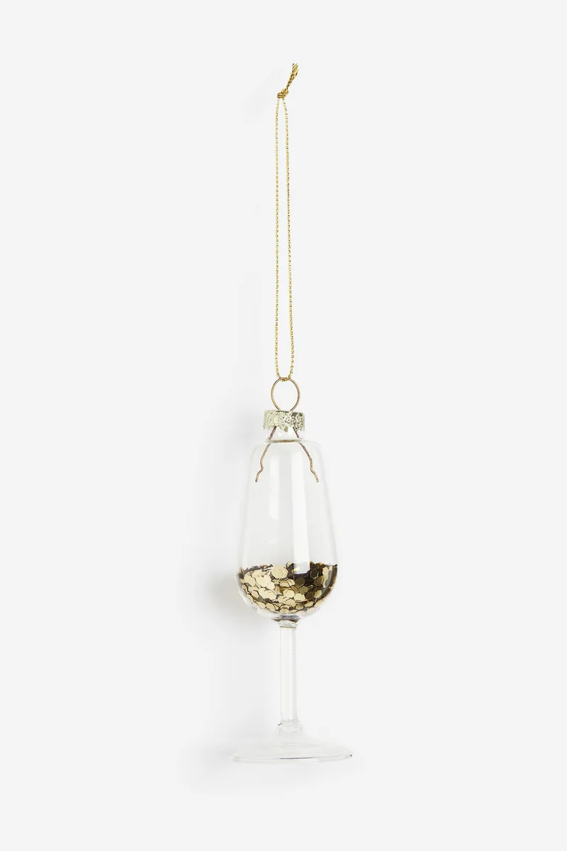 H&M Glass Christmas tree decoration