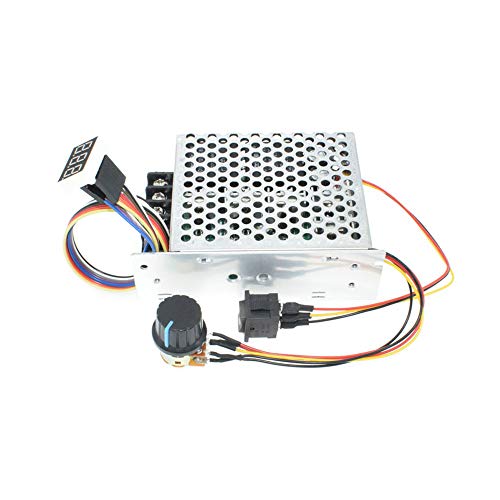 tatoko DC Motor Speed Controller 10V-55V 12V 24V 36V 40A Stepless DC Motor Speed Controller with Forward-Brake-Reverse Switch,Ajustable Potentiometer &Digital Display - Image 3