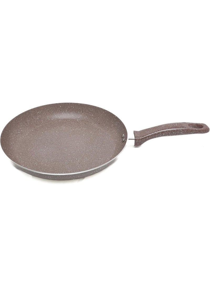 إيزي كوك مقلاة إيزي كوك الرخامية المفتوحة 28 سم | مقلاة غير لاصقة مطلية بالرخام | مناسبة لجميع أنواع المواقد | مقبض مقاوم للحرارة | مقلاة مطلية بالرخام - Image 2