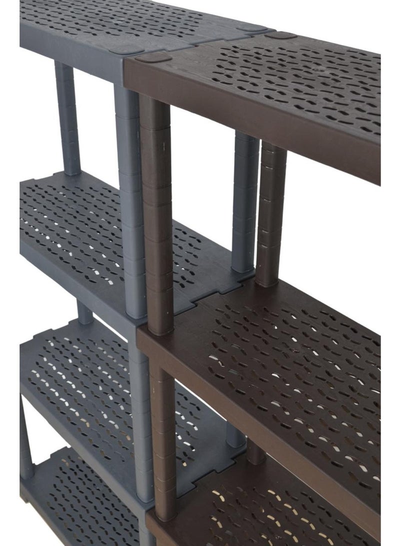 رفوف تخزين بلاستك