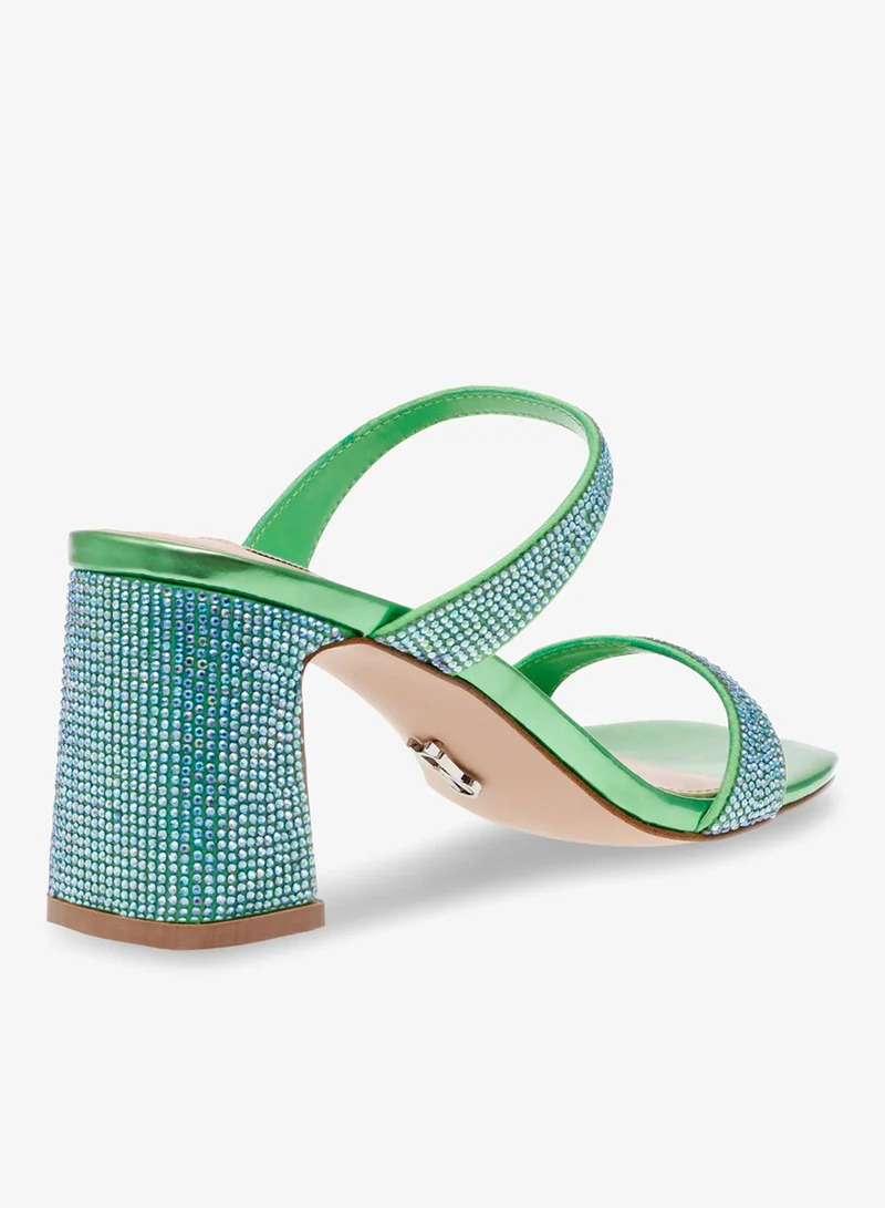 STEVE MADDEN  Steve madden ziya-r green/blue iridescent women's sandals for Women | Best Price UAE