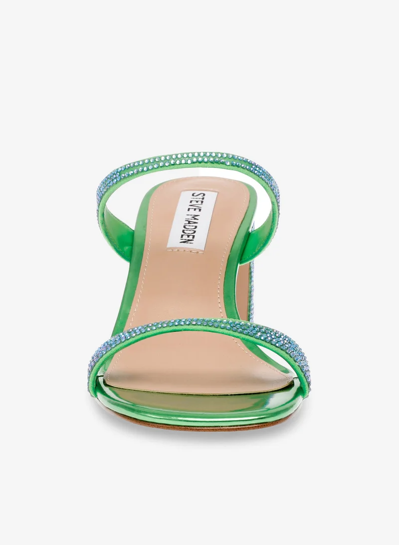 STEVE MADDEN  Steve madden ziya-r green/blue iridescent women's sandals for Women | Best Price UAE