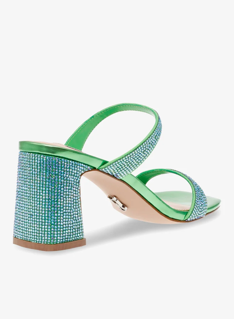 STEVE MADDEN  Steve madden ziya-r green/blue iridescent women's sandals for Women | Best Price UAE