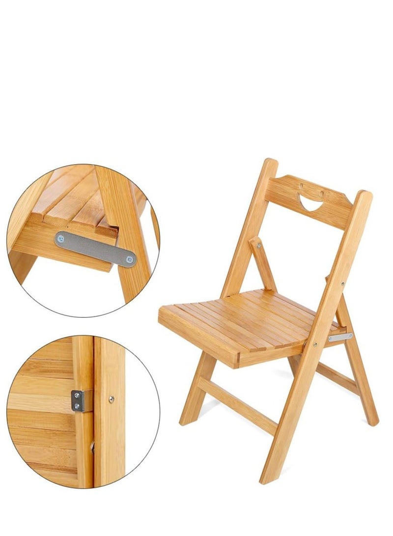 Generic FFD Foldable Chair for Home and Garden Versatile Small Stool for Kitchen, Bathroom, Bedroom  - Image 4