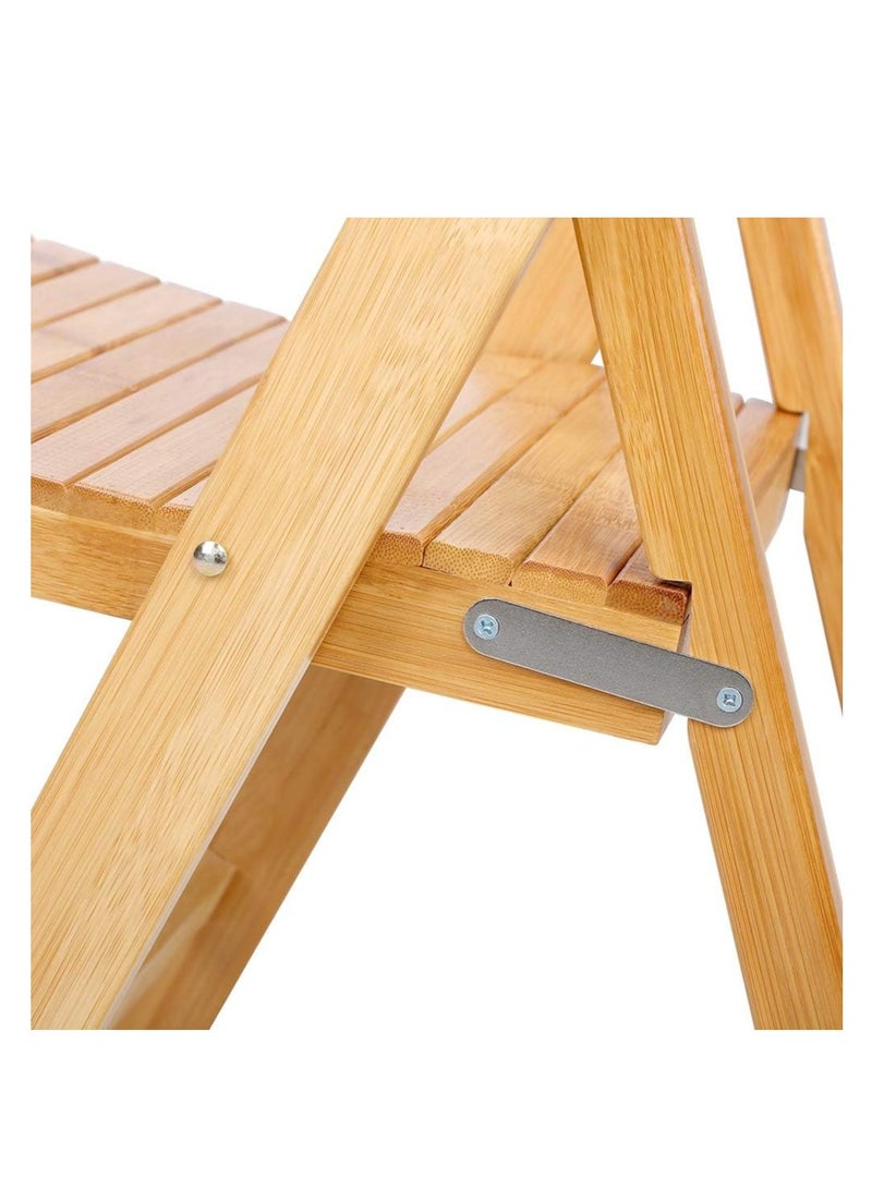 Generic FFD Foldable Chair for Home and Garden Versatile Small Stool for Kitchen, Bathroom, Bedroom  - Image 5