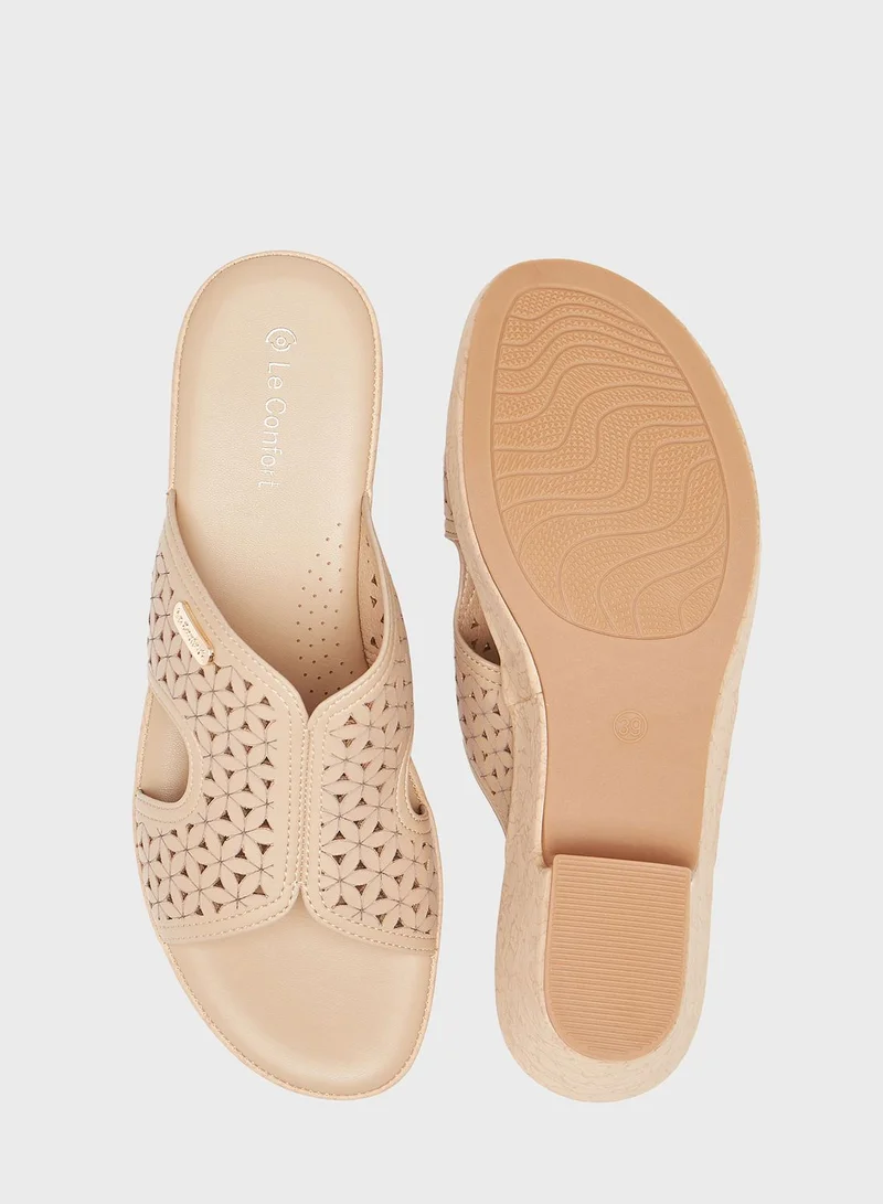 Le Confort Block Heel Sandals