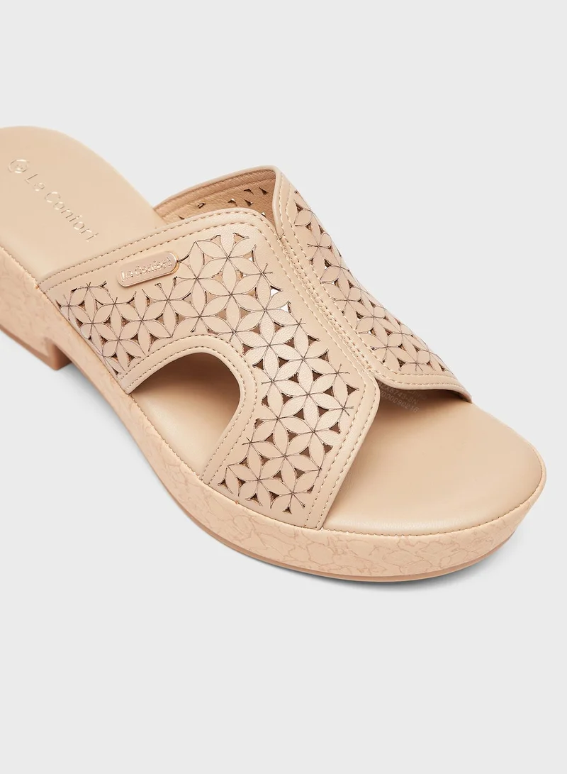Le Confort Block Heel Sandals