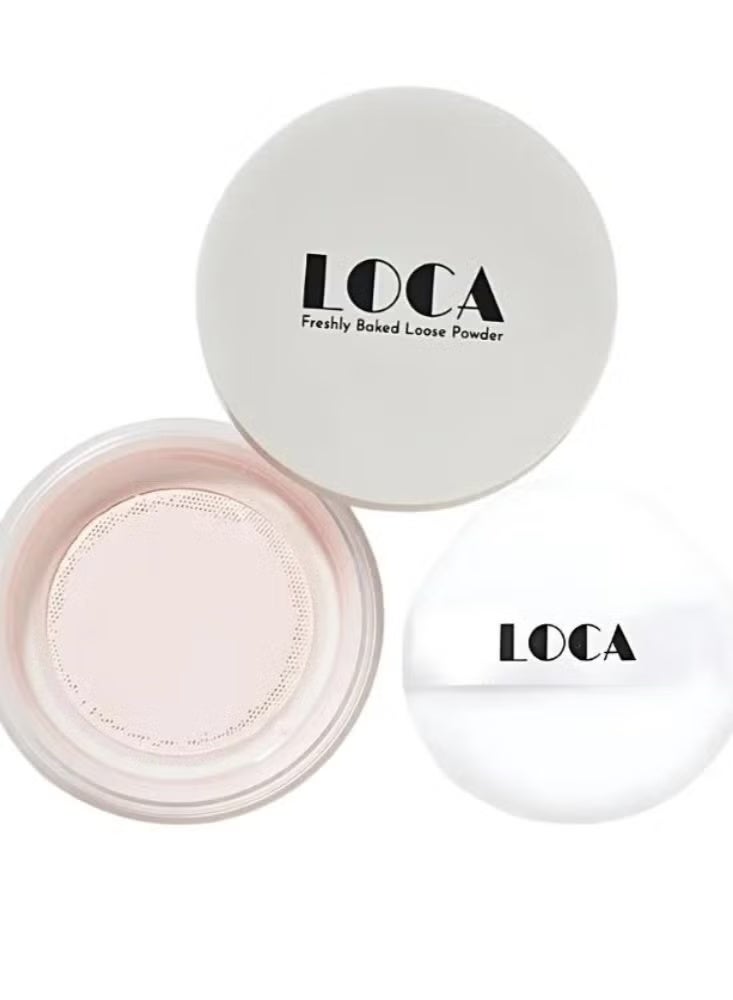 loca Freshly baked loose powder– 02 Strawberry - Image 1