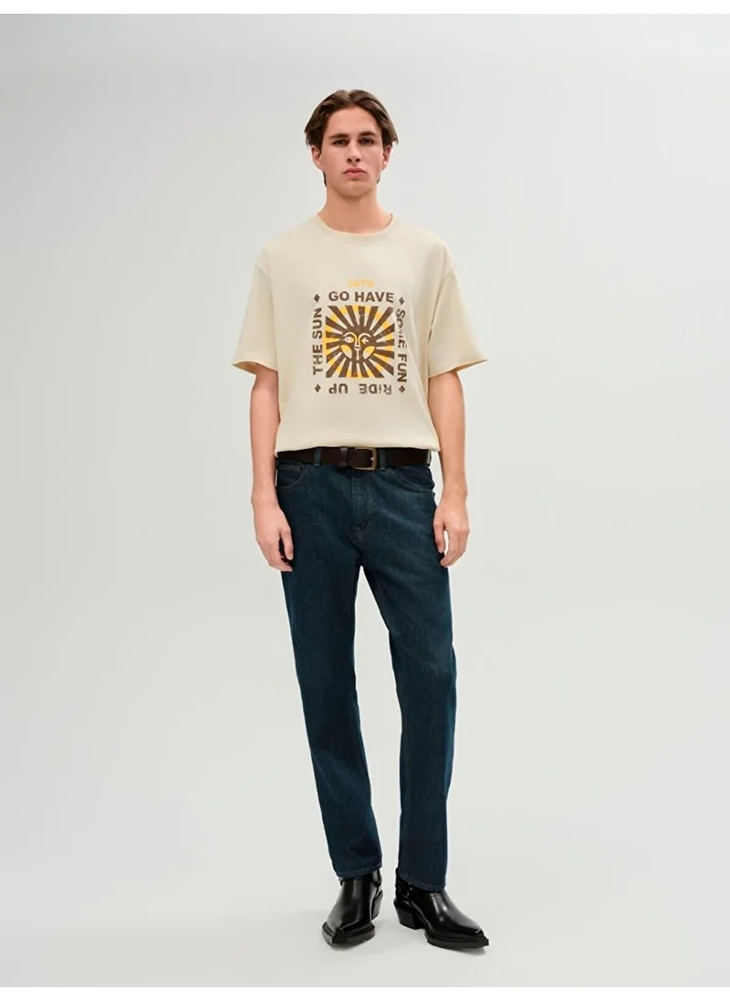 إل تي بي Lioren Straight Leg Mid Waist Jeans
