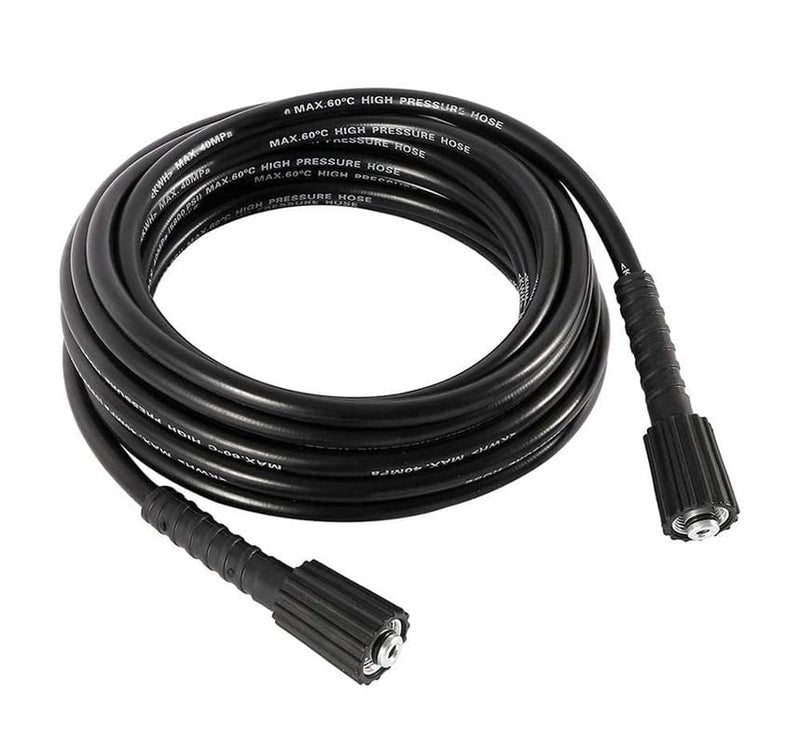Fieldstar Premium Pressure Washer Hose Pipe Upto 5800 PSI Plastic Black Molded Pipe (8 Meter)(SUITABLE for STARQ, VANTRO, AIMEX, GAOCHENG, AGARO, SHAKTI) - Image 2