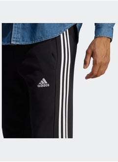 Adidas بنطال رياضي أساسيات فرينش تيري بأساور مدببة بثلاثة خطوط  - Image 5
