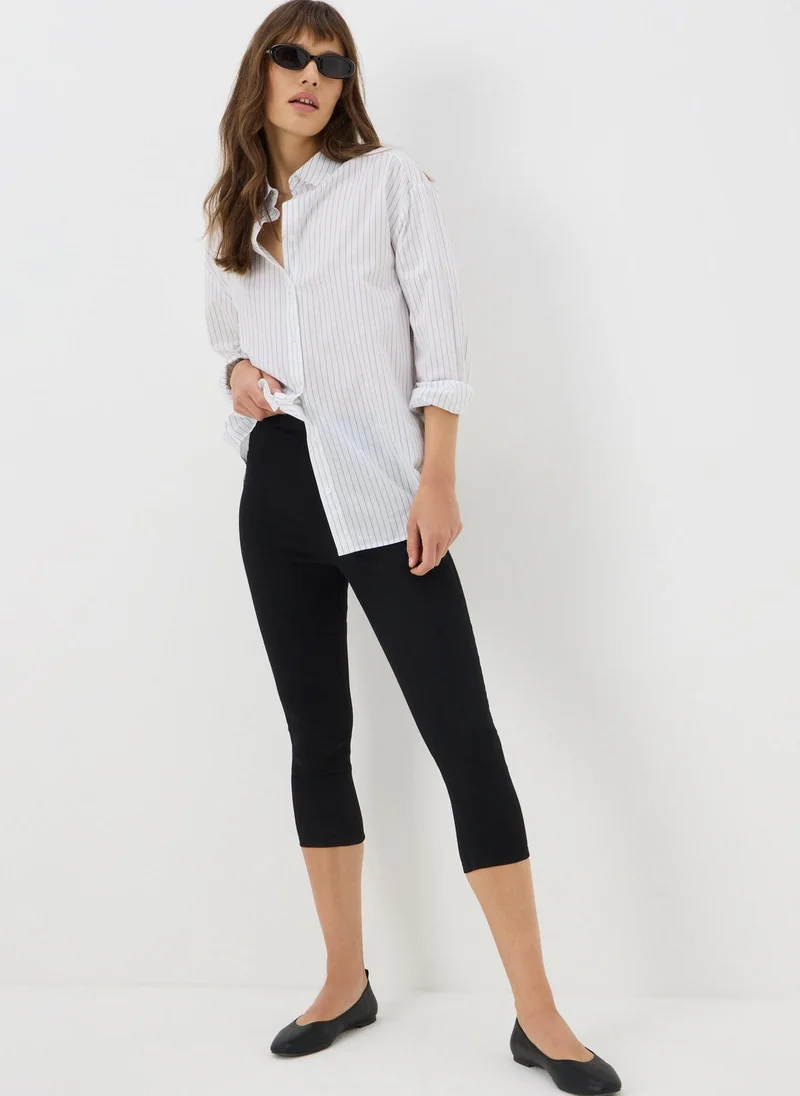 Matalan Black Rosie Cropped Jeggings