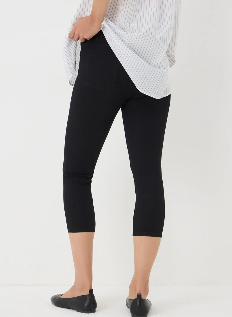 Matalan Black Rosie Cropped Jeggings