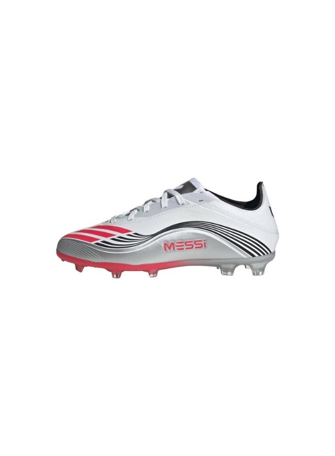 Adidas Adidas F50 Messi Elite Fg J U White Football/Soccer Shoes For Kids - Image 2