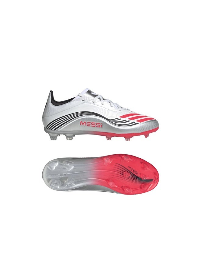 Adidas Adidas F50 Messi Elite Fg J U White Football/Soccer Shoes For Kids - Image 1