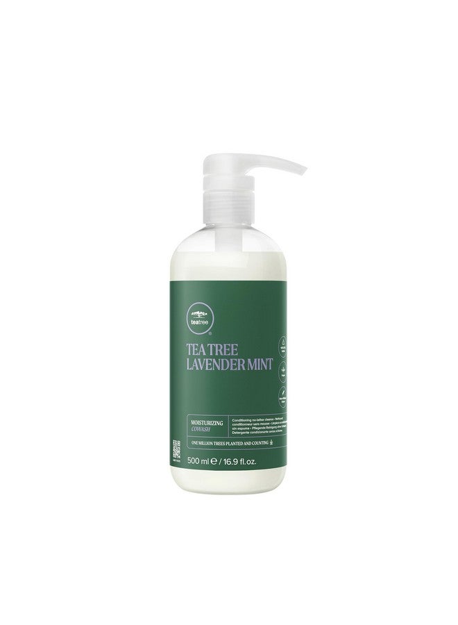 Tea Tree Lavender Mint Moisturizing Cowash, Cleansing Conditioner, For Coarse, Curly + Dry Hair, 16.9 fl. oz. - Image 1