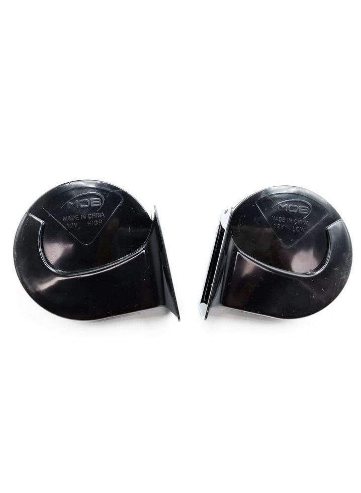 MOB MOB Car Horn-HRN-S26, Mellow Sound Horn 12V Water & Dust Proof 410-510 Hz Electronic Snail Horn - Image 2