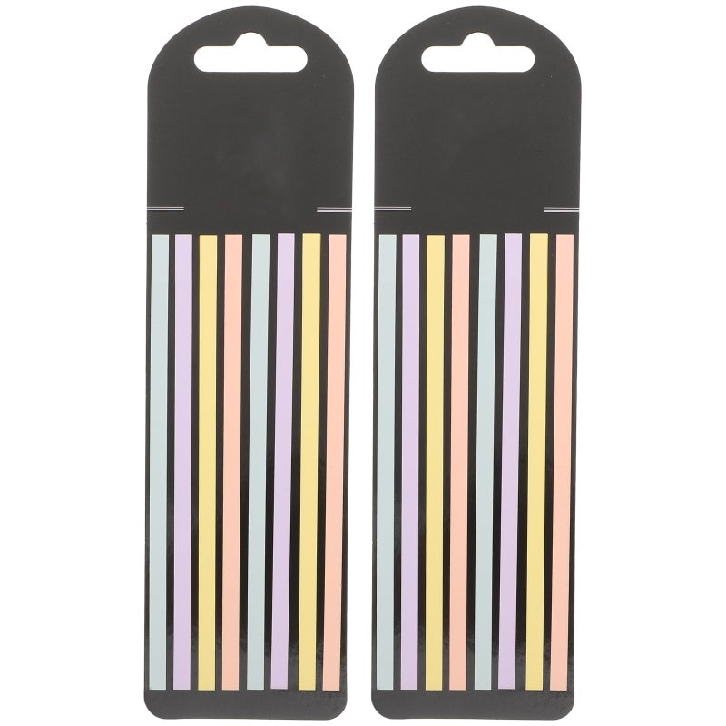 Portable Reading Tabs, Repeatable Use Notebook Markers with Long Lasting Stickiness - Image 1