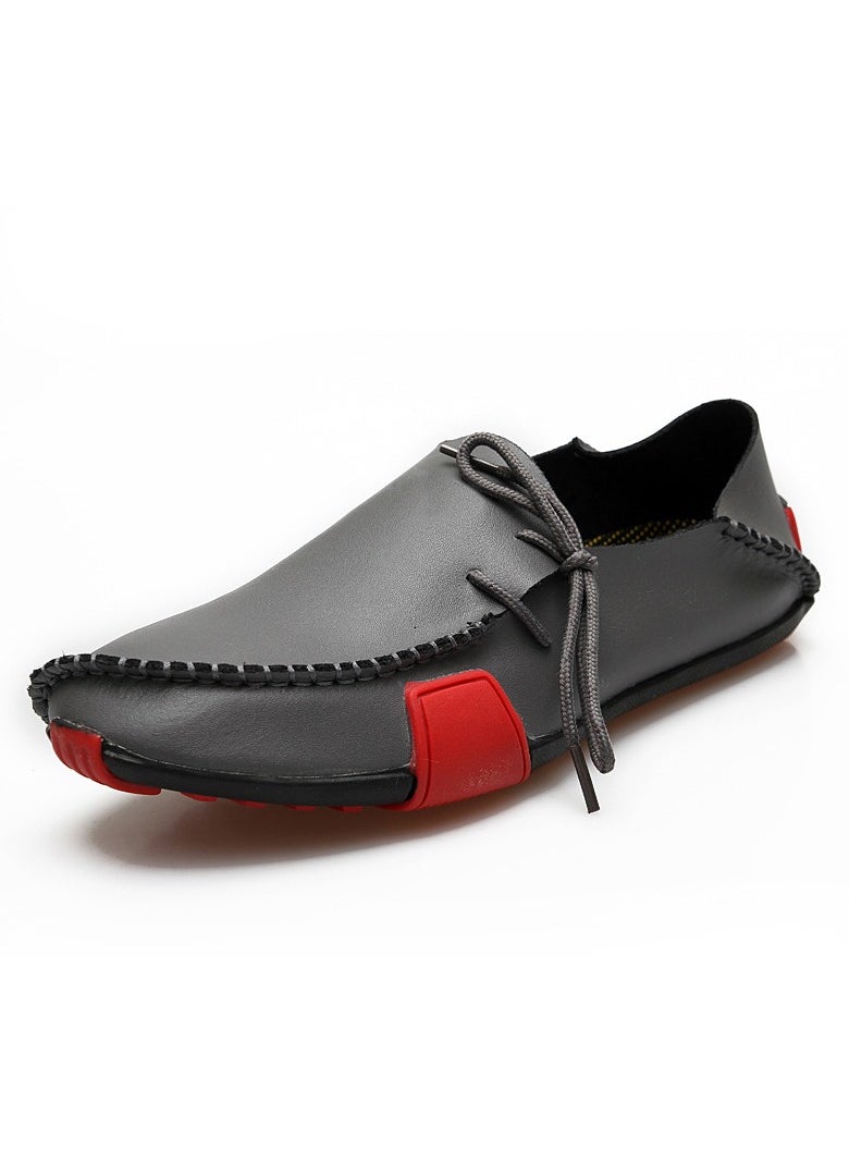 Shougu Versatile Retro Casual Leather Shoes  - Image 1