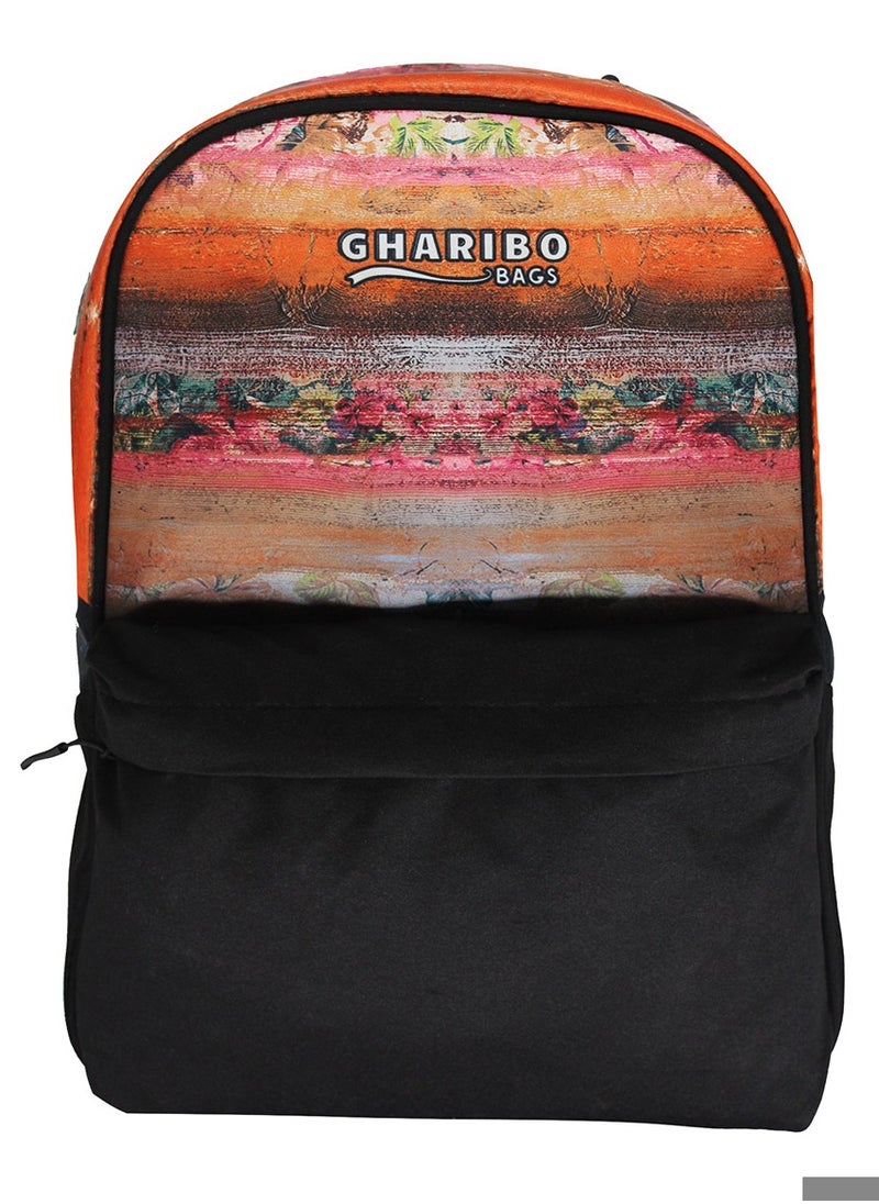 Gharibo Bags - School Backpack Model 28 Florid - Image 1