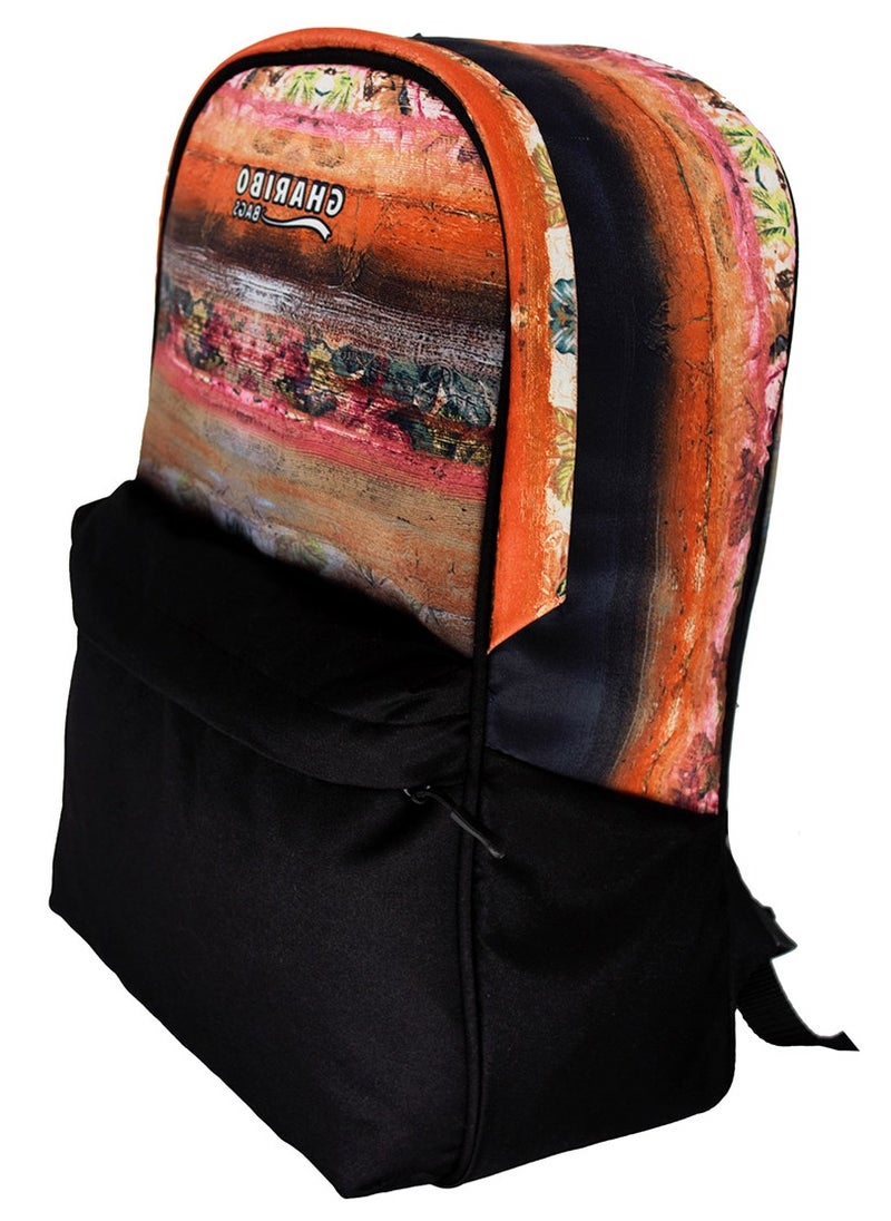 Gharibo Bags - School Backpack Model 28 Florid - Image 1