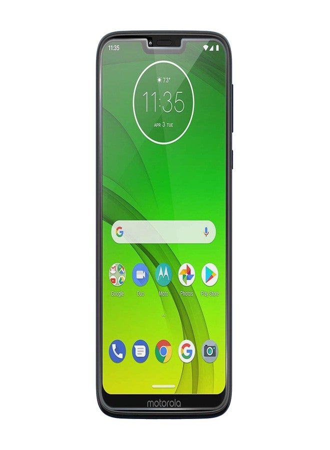 CE Centaurus Electronics Moto G7 Power Screen Protector-(3 Pack) Bubble Free Case Friendly Ultra-Thin Anti-Scratch Anti-Fingerprint Clear Tempered Glass Protective Film Compatible with Moto G7 Power XT1955 6.2 inch - Image 3