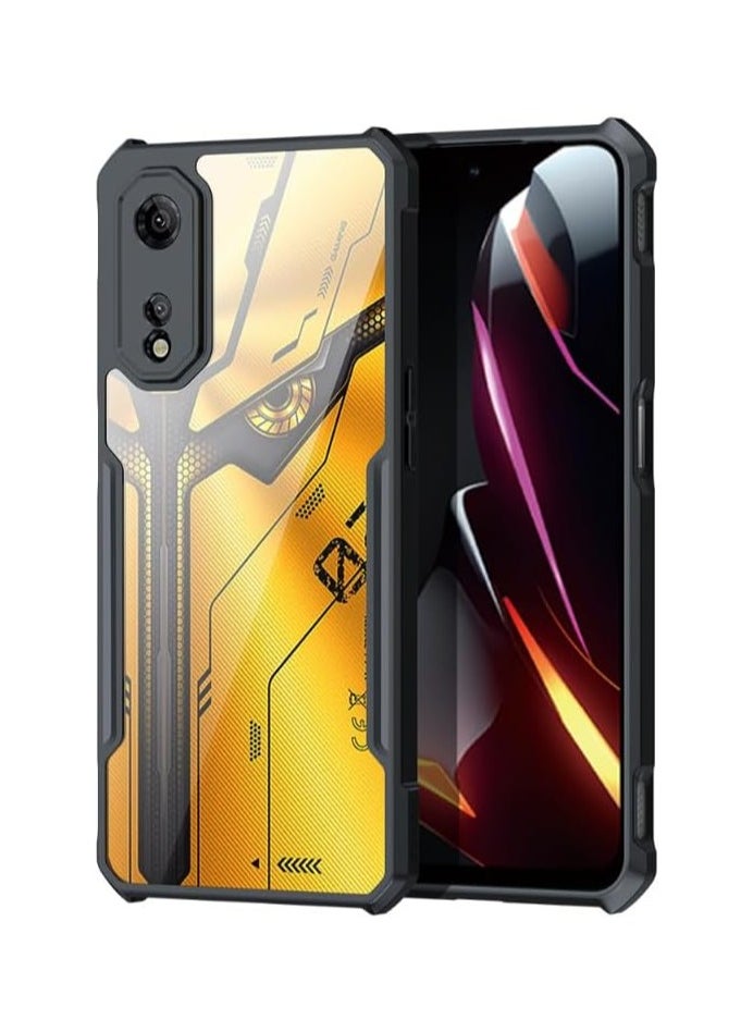 General - ZTE Nubia Neo 2 5G [Droproof] [Sweat-Proof] [Fingerprint-Proof] Shockproof TPU+PC Clear Protective Phone Case Fits ZTE Nubia Neo 2 - Image 1