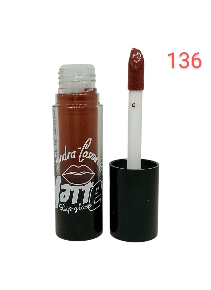 Sandra - matte lip gloss 136 - Image 1