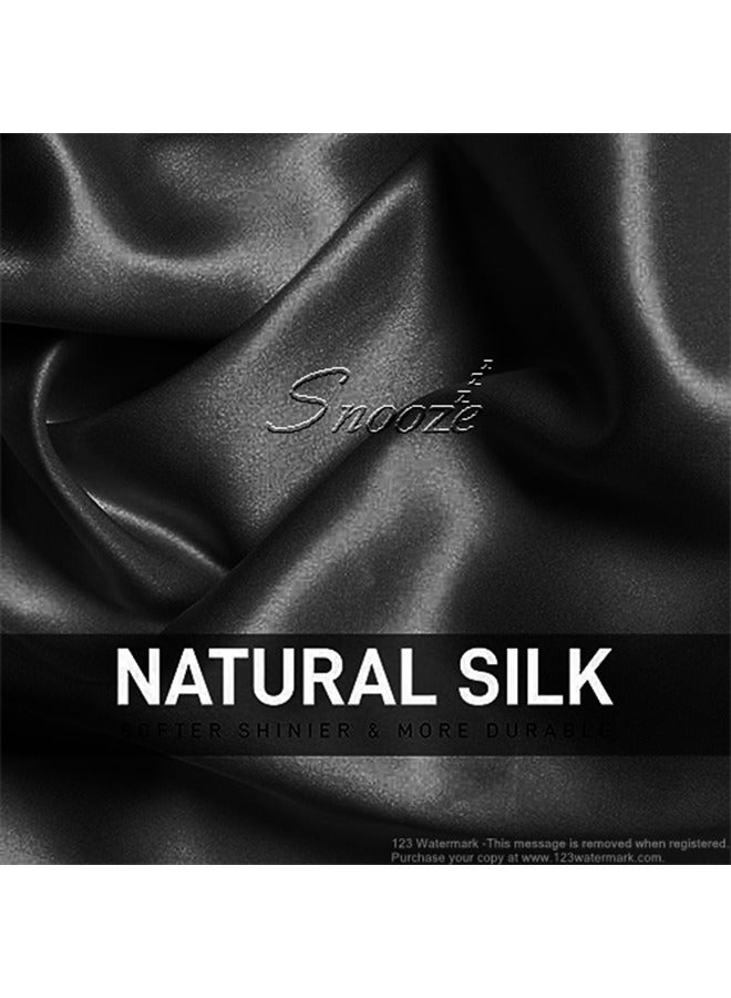 سنوز اشتري 1 و أحصل علي 1، كيس وساده ساتان للشعر و البشره سنوز، 48*70 سم، (أسود & جولد) - Image 3