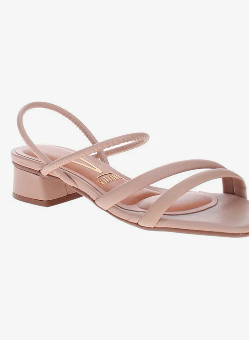 VIZZANO Beige Heels Sandal for Women – Stylish Ladies Heel Sandals & Sling Back Heels for Girls for Women | Best Price UAE