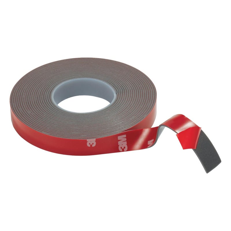 3M Super-Strength Molding Tape, 1/2 in x 15 ft, High Strength Double-Sided Adhesive, Permanently Attaches Side Moldings, Trim and Emblems to Interior and Exterior of Vehicles (03614) - Image 3
