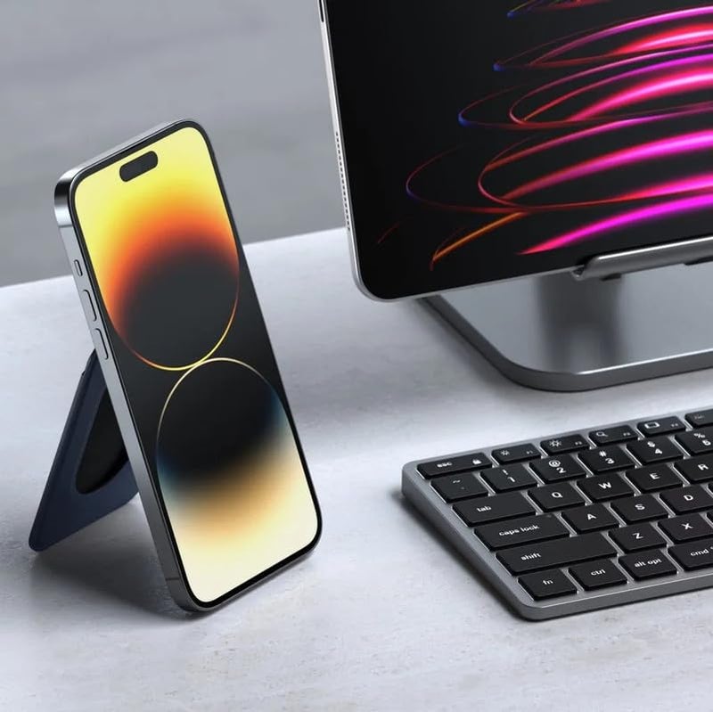 ClickCase Magnetic Wallet with Video Stand, Compatible with MagSafe Wallet with Kickstand, Card Holder for iPhone 17/16/15/14/13/12 Series (Black) - Image 4