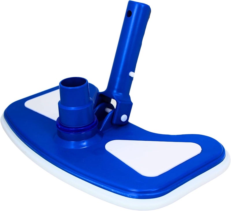 Swimline HYDROTOOLS Manual Pool Vacuum Head Attachment For Inground & Above Ground Pools |Weighted Swimming Pool Vac Head Butterfly Shape W/ Bristles| Swivel Hose 1-1/4 or 1-1/2’’|Clean Debris 8130 - Image 1
