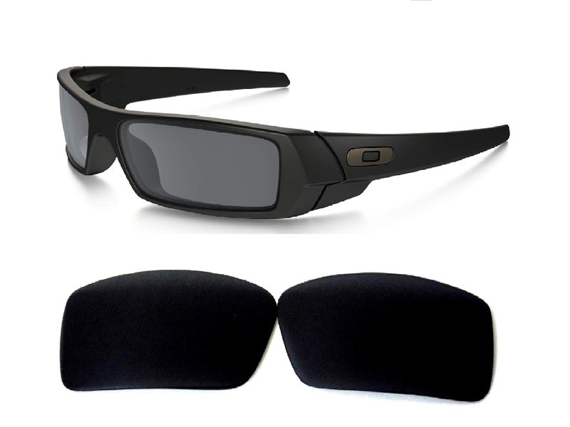 GALAXYLENSE Galaxy Replacement lenses For Oakley Gascan Polarized Black 100% UVAB - Image 1