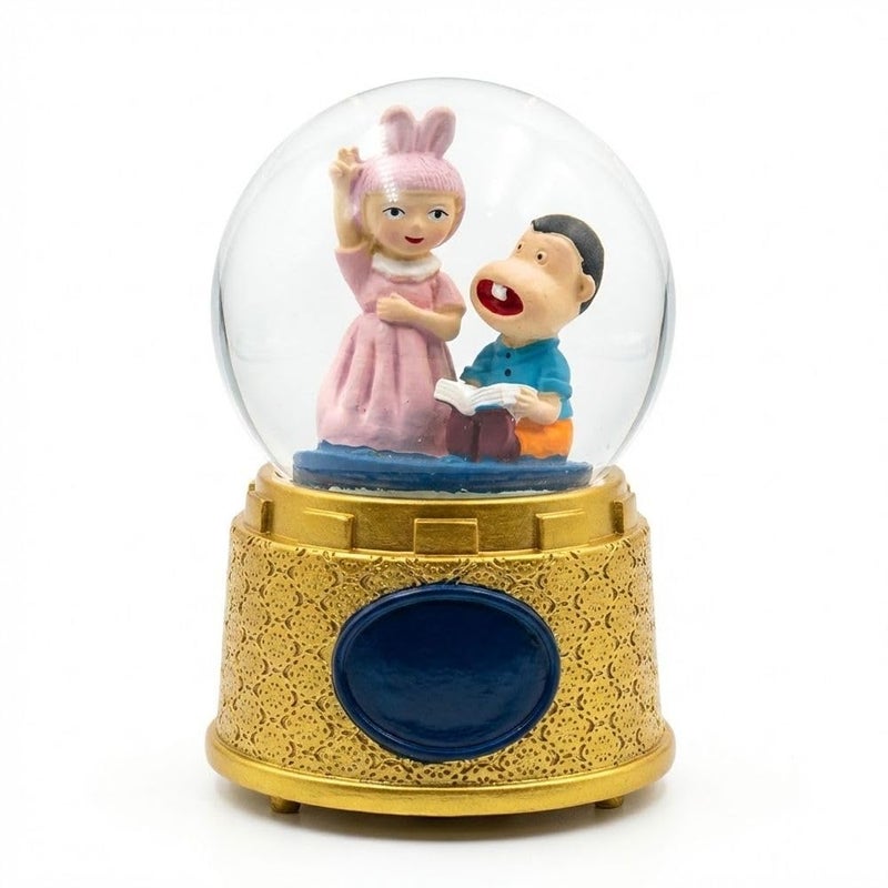Boogey & Tamtam Snow Globe Water Ball with Lights & Music - 6054