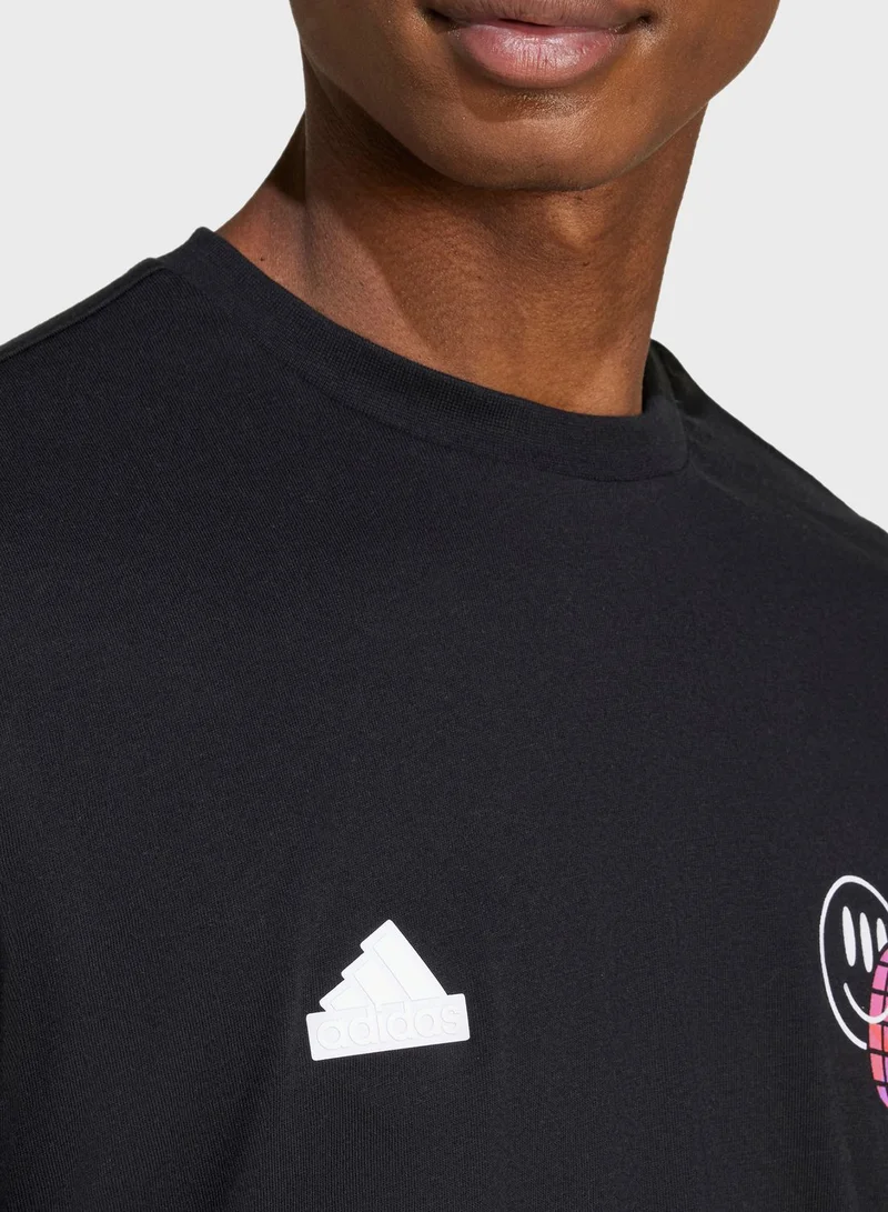 Adidas Tiro Summer Graphic T-Shirt