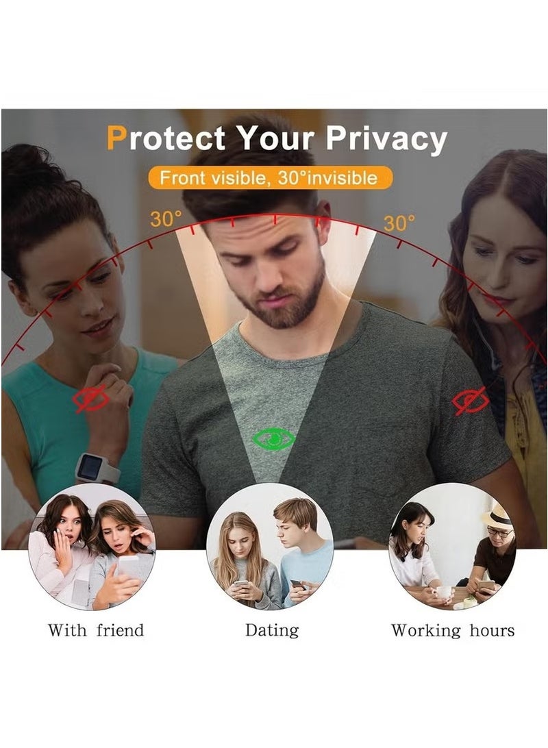 SNBFA 2Pcs Privacy Screen Protector for Samsung Galaxy S25 Ultra with Anti-drop Anti-Spy Private Tempered-Glass,100% Support Ultrasonic Fingerprint ID,Case Friendly Comfortable Touch Accessory - Image 5