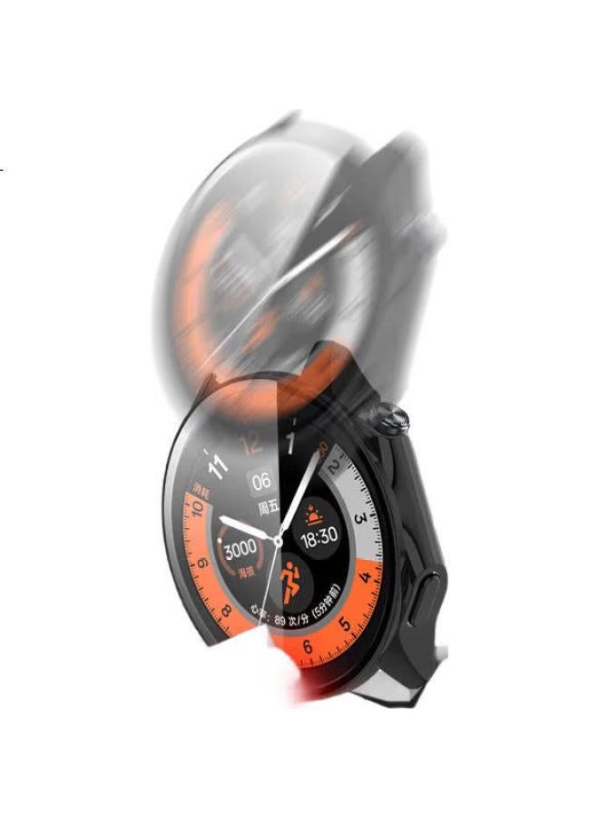 Ten Flashes Oppo Watch X Protective Case + Protective Film, Full Coverage Integrated Oppo Watch X Watch Protective Case & Screen Protector, Scratch-Resistant Hard Case, Anti-Fingerprint - Image 3