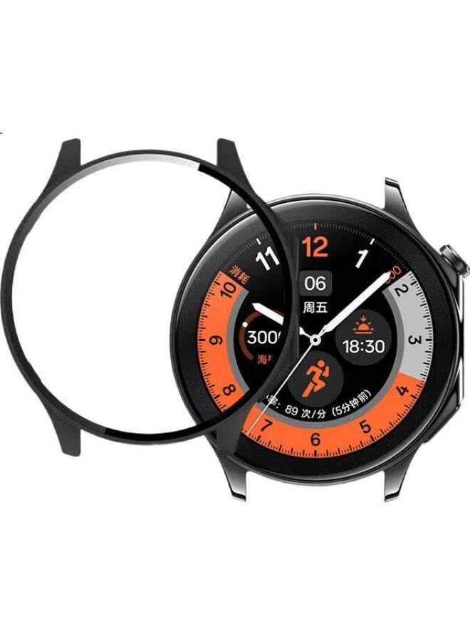 Ten Flashes Oppo Watch X Protective Case + Protective Film, Full Coverage Integrated Oppo Watch X Watch Protective Case & Screen Protector, Scratch-Resistant Hard Case, Anti-Fingerprint - Image 2